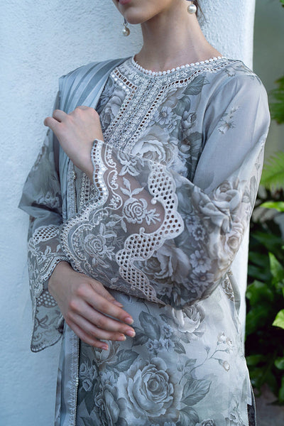 Baroque | Lawn Collection 24 | UF-557 -  Baroque Luxury - Original Designer Dress - House of Maryam