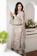 Baroque | Lawn Collection 24 | UF-528 -  Baroque Luxury -  House of Maryam