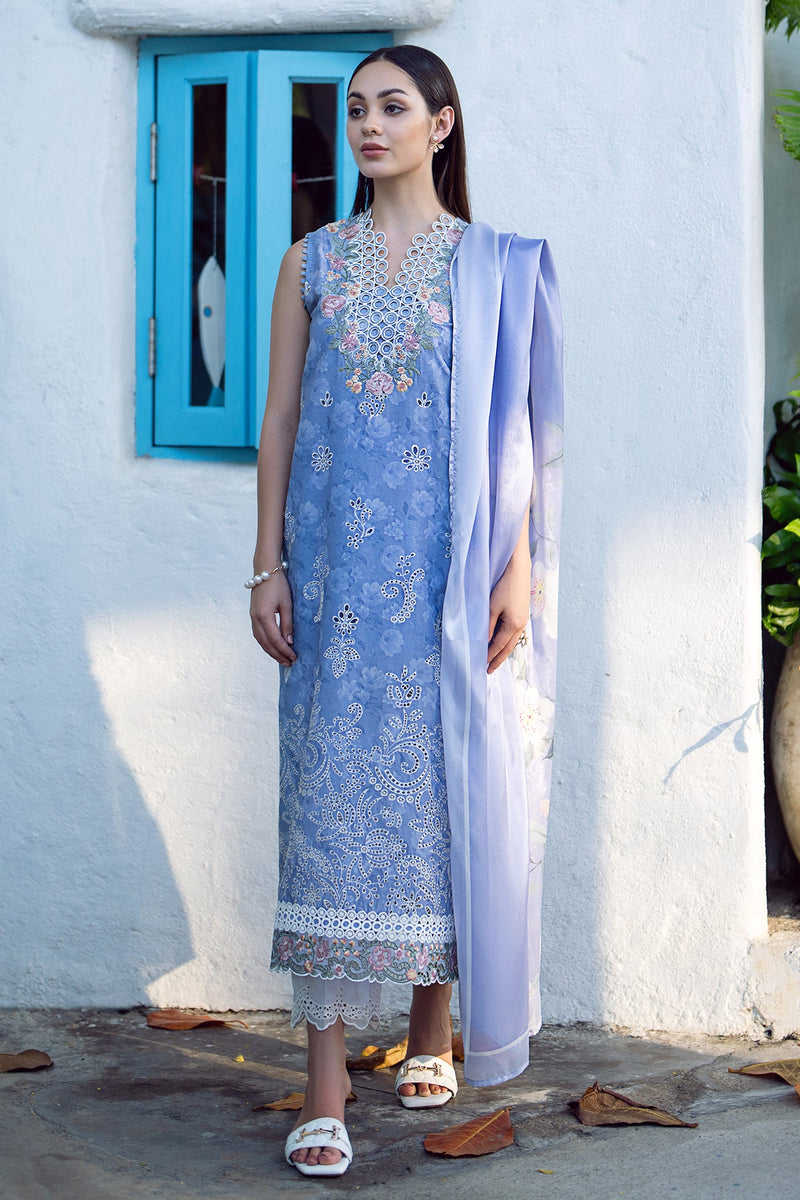 Baroque | Lawn Collection 24 | UF-559 -  Baroque Luxury -  House of Maryam