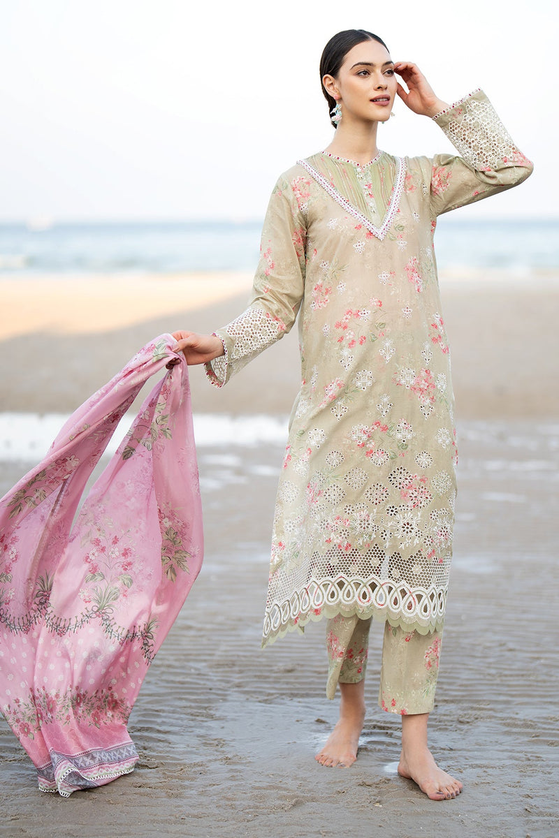 Baroque | Lawn Collection 24 | UF-560 -  Baroque Luxury - Original Designer Dress - House of Maryam