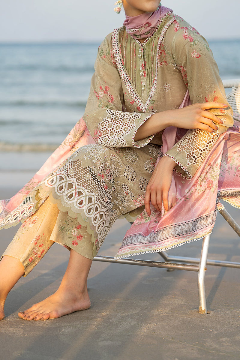 Baroque | Lawn Collection 24 | UF-560 -  Baroque Luxury - Original Designer Dress - House of Maryam
