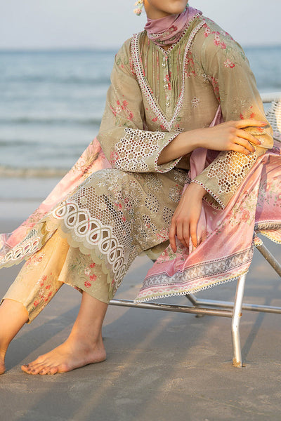 Baroque | Lawn Collection 24 | UF-560 -  Baroque Luxury - Original Designer Dress - House of Maryam