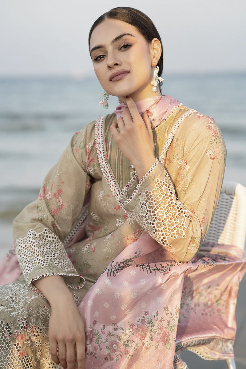 Baroque | Lawn Collection 24 | UF-560 -  Baroque Luxury - Original Designer Dress - House of Maryam
