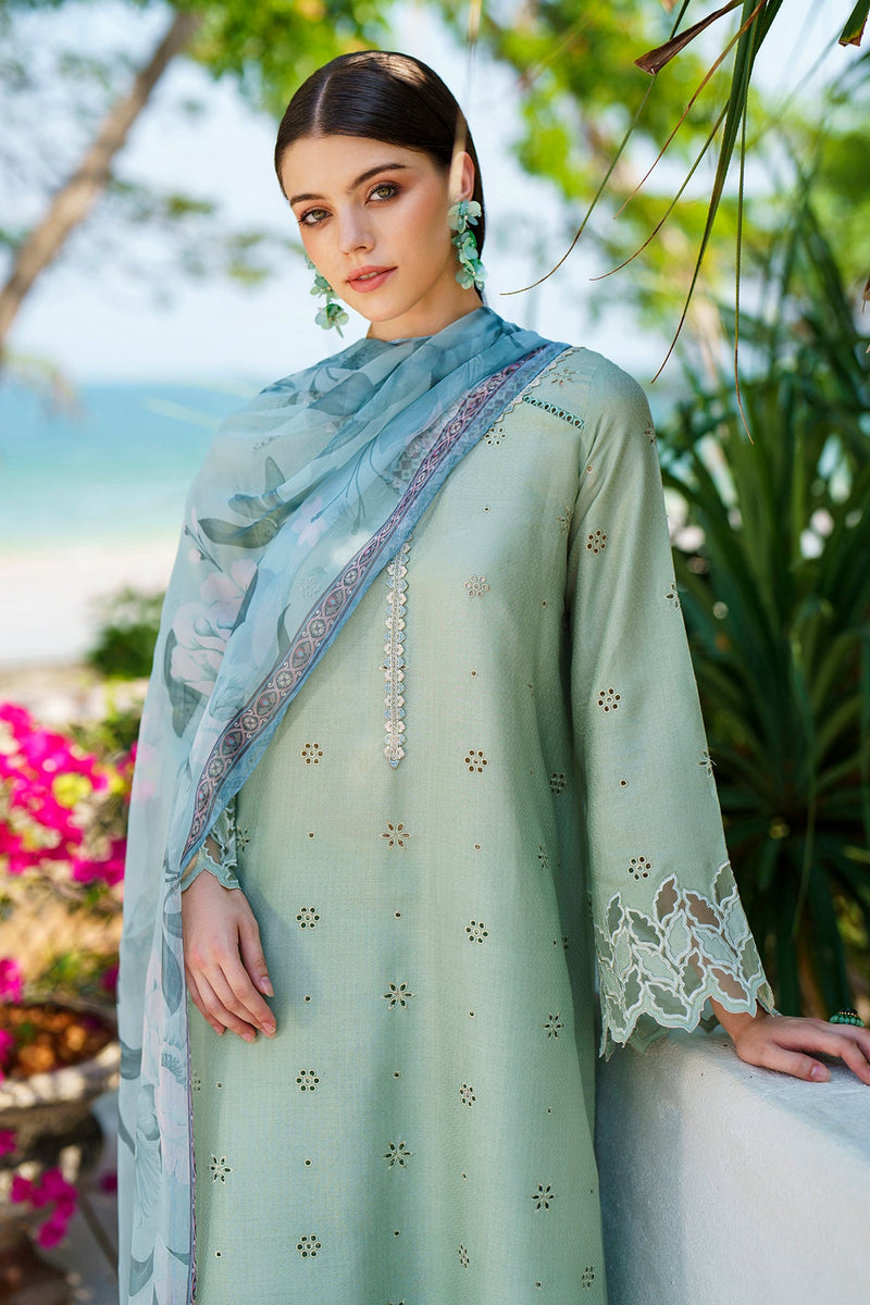 Baroque | Lawn Collection 24 | UF-565 -  Baroque Luxury - Original Designer Dress - House of Maryam
