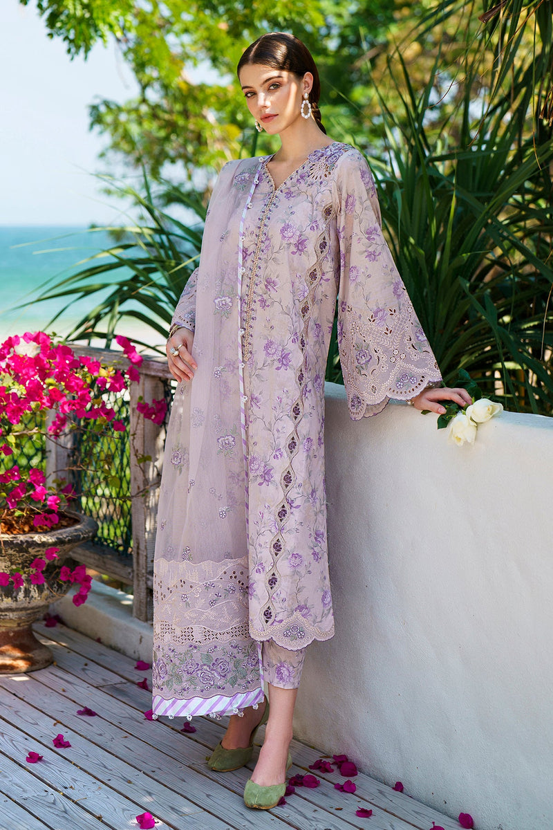 Baroque | Lawn Collection 24 | UF-566 -  Baroque Luxury -  House of Maryam