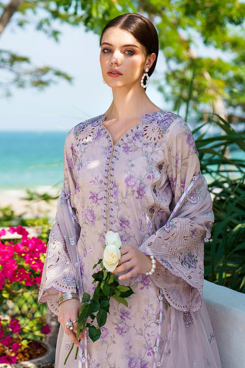 Baroque | Lawn Collection 24 | UF-566 -  Baroque Luxury -  House of Maryam