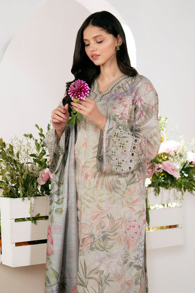 Baroque | Lawn Collection 24 | UF-528 -  Baroque Luxury - Original Designer Dress - House of Maryam