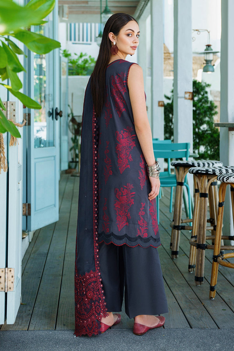 Baroque | Lawn Collection 24 | UF-567 -  Baroque Luxury -  House of Maryam