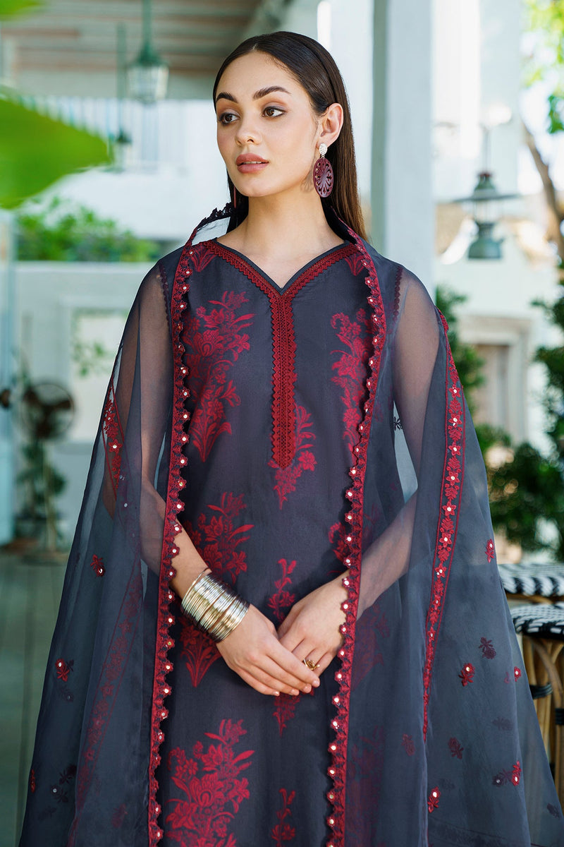 Baroque | Lawn Collection 24 | UF-567 -  Baroque Luxury -  House of Maryam