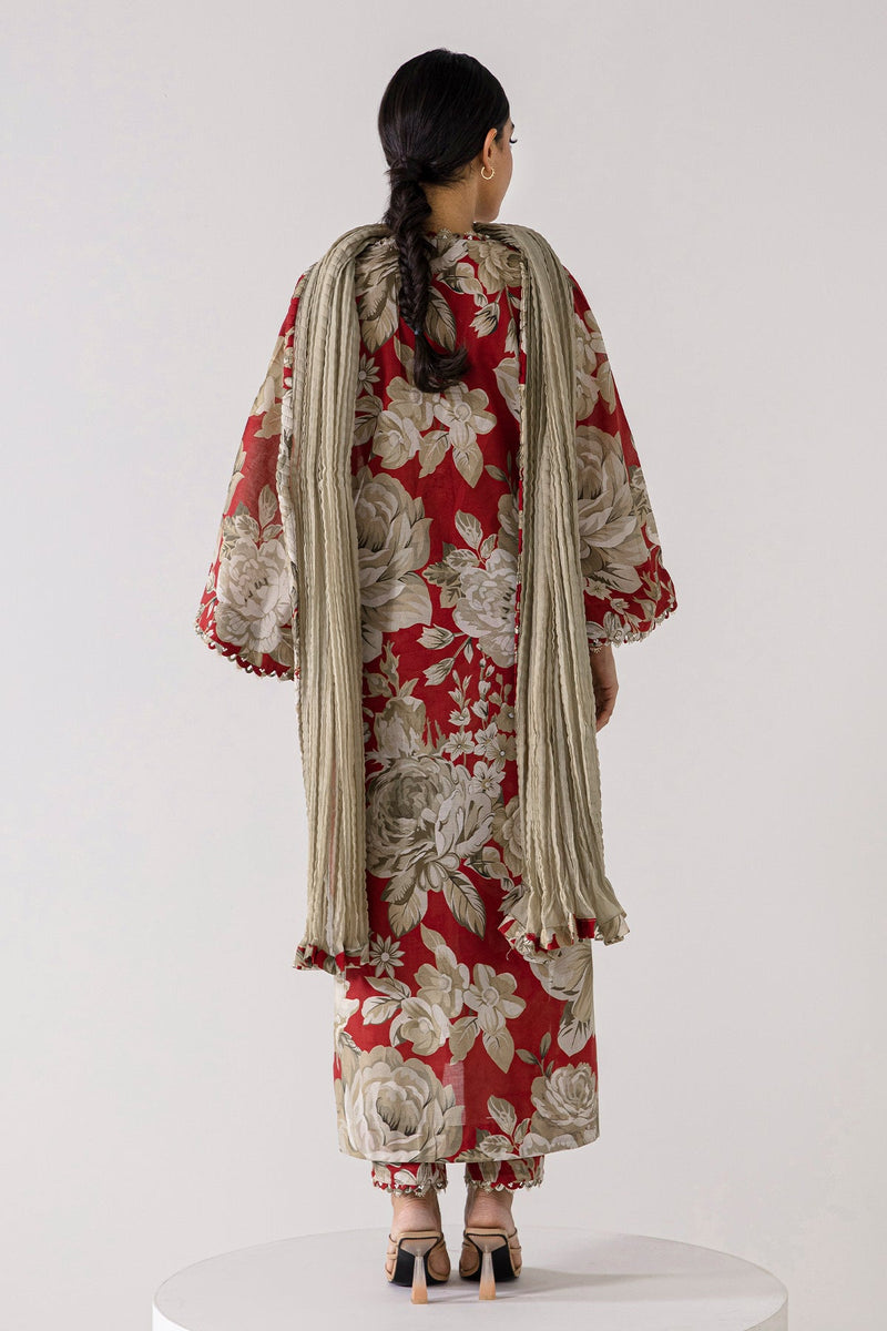 Baroque | Lawn Collection 24 | UF-378 -  Baroque Luxury -  House of Maryam