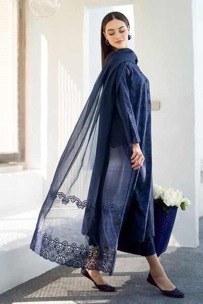 Baroque | Lawn Collection 24 | UF-544 -  Baroque Luxury - Original Designer Dress - House of Maryam