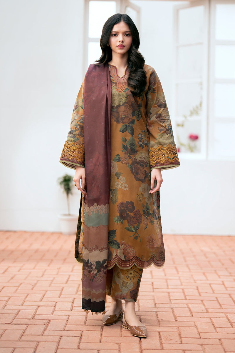 Baroque | Lawn Collection 24 | UF-530 -  Baroque Luxury - Original Designer Dress - House of Maryam