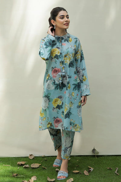 Baroque | Lawn Collection 24 | UF-211 -  Baroque Luxury - Original Designer Dress - House of Maryam