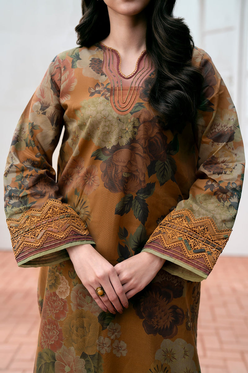 Baroque | Lawn Collection 24 | UF-530 -  Baroque Luxury - Original Designer Dress - House of Maryam