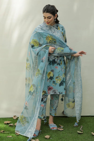 Baroque | Lawn Collection 24 | UF-211 -  Baroque Luxury - Original Designer Dress - House of Maryam