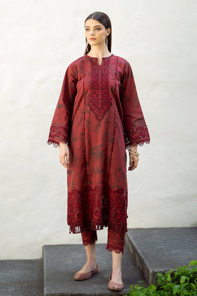 Baroque | Lawn Collection 24 | UF-545 -  Baroque Luxury - Original Designer Dress - House of Maryam