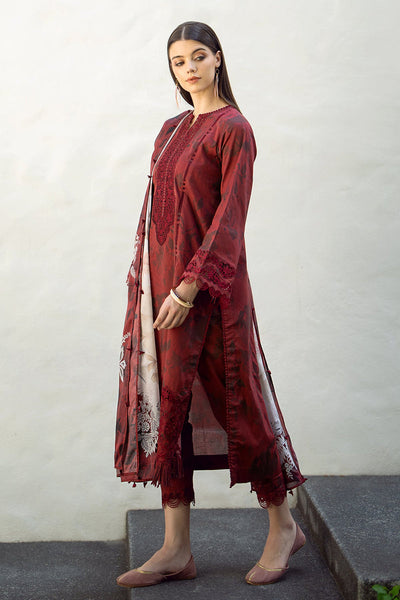 Baroque | Lawn Collection 24 | UF-545 -  Baroque Luxury - Original Designer Dress - House of Maryam