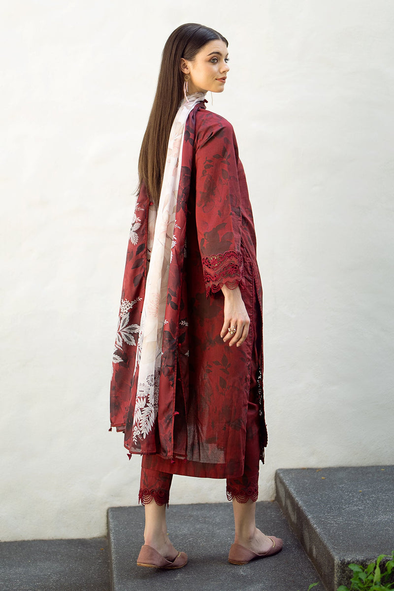 Baroque | Lawn Collection 24 | UF-545 -  Baroque Luxury - Original Designer Dress - House of Maryam