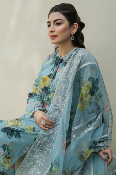 Baroque | Lawn Collection 24 | UF-211 -  Baroque Luxury - Original Designer Dress - House of Maryam