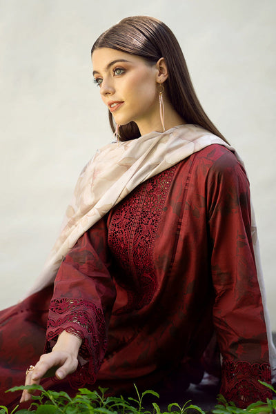 Baroque | Lawn Collection 24 | UF-545 -  Baroque Luxury - Original Designer Dress - House of Maryam