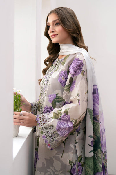 Baroque | Lawn Collection 24 | UF-531 -  Baroque Luxury - Original Designer Dress - House of Maryam