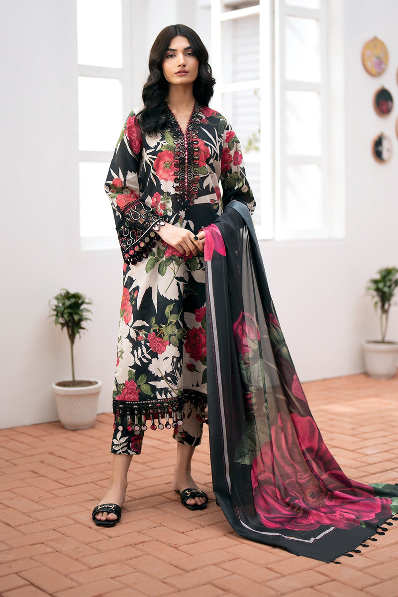 Baroque | Lawn Collection 24 | UF-532 by Designer Baroque - House of Maryam - Pakistani Designer Ethnic Wear in {{ shop.shopifyCountryName }}