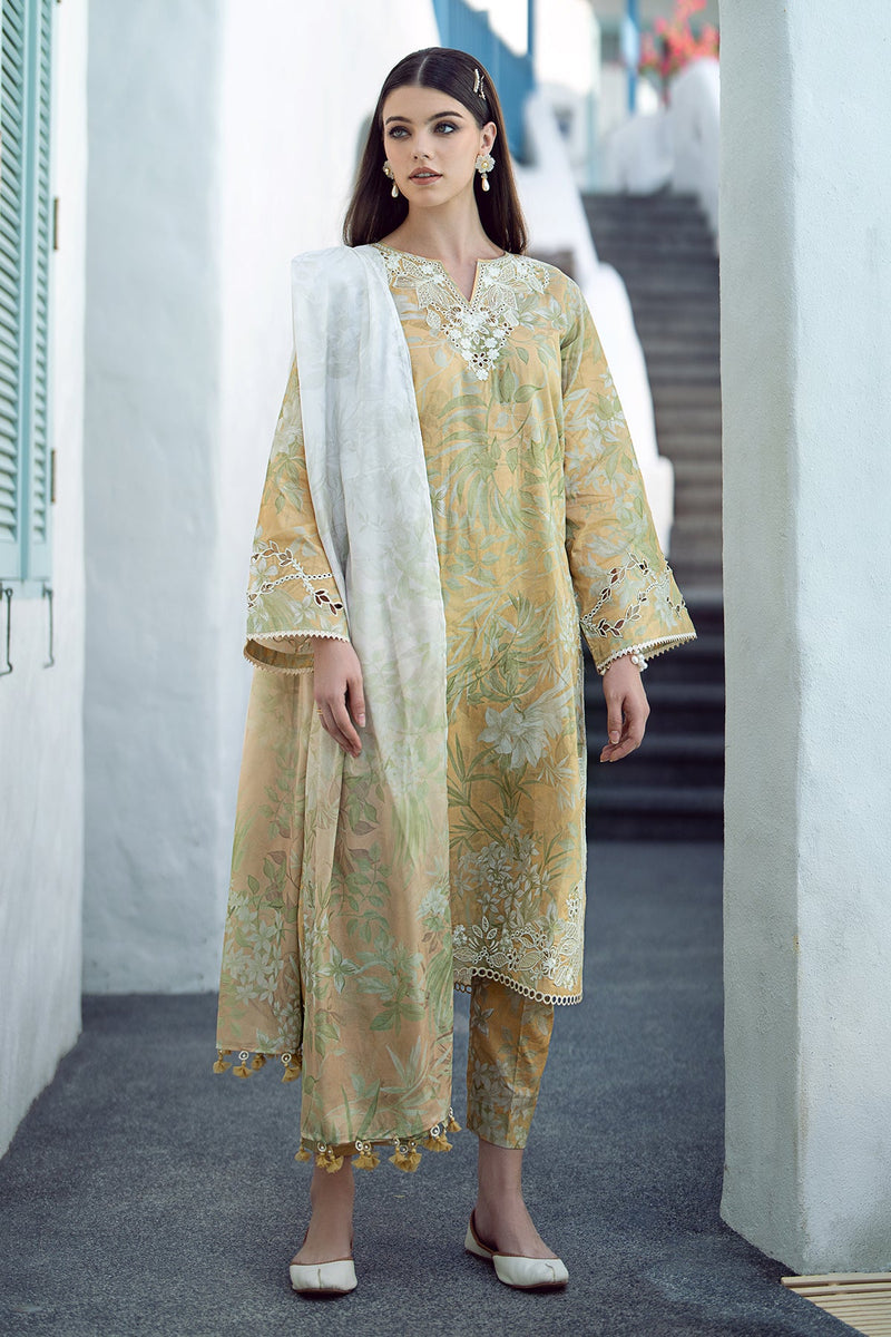 Baroque | Lawn Collection 24 | UF-542 -  Baroque Luxury - Original Designer Dress - House of Maryam