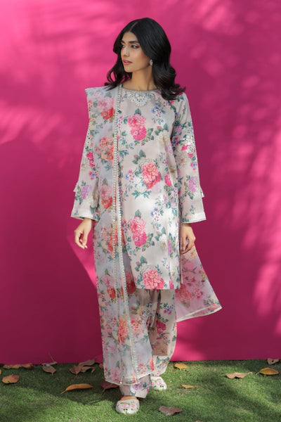 Baroque | Lawn Collection 24 | UF-191 -  Baroque Luxury - Original Designer Dress - House of Maryam