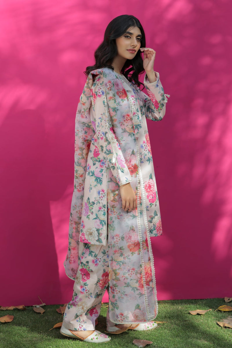 Baroque | Lawn Collection 24 | UF-191 -  Baroque Luxury - Original Designer Dress - House of Maryam