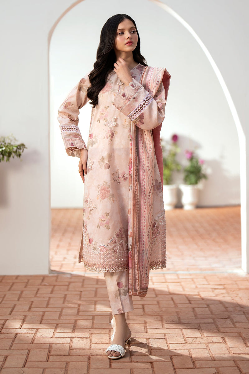 Baroque | Lawn Collection 24 | UF-527 -  Baroque Luxury - Original Designer Dress - House of Maryam