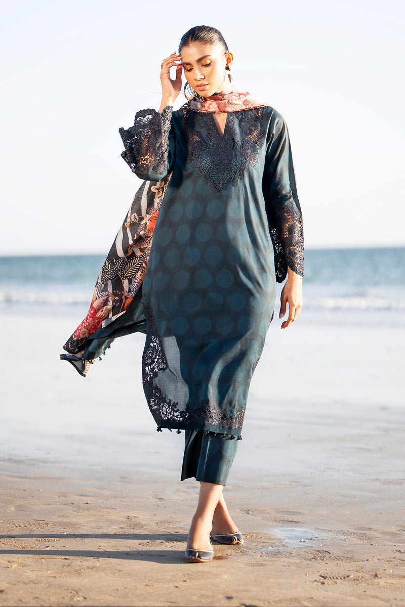 Baroque | Luxury Pret 25 | UF-4063-Brand:Baroque-Type:Ladies Clothes-Zinc-Lawn-House of Maryam- Buy in UK, USA