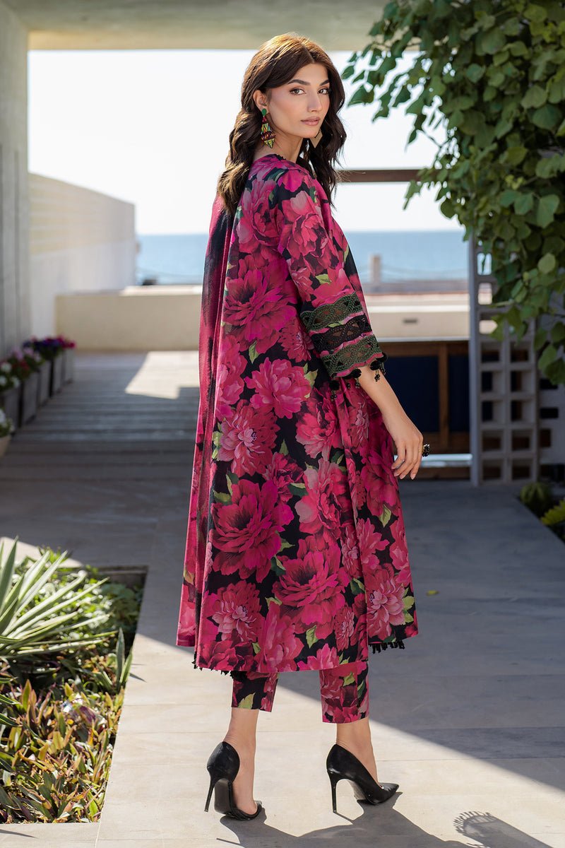 Baroque | Luxury Pret 25 | UF-4087-Brand:Baroque-Type:Ladies Clothes-Black-Lawn-House of Maryam- Buy in UK, USA