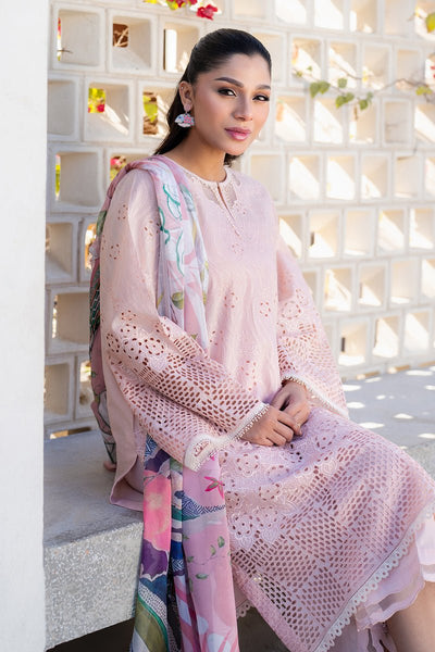 Baroque | Luxury Pret 25 | UF-4089-Brand:Baroque-Type:Ladies Clothes-Pink-Lawn-House of Maryam- Buy in UK, USA