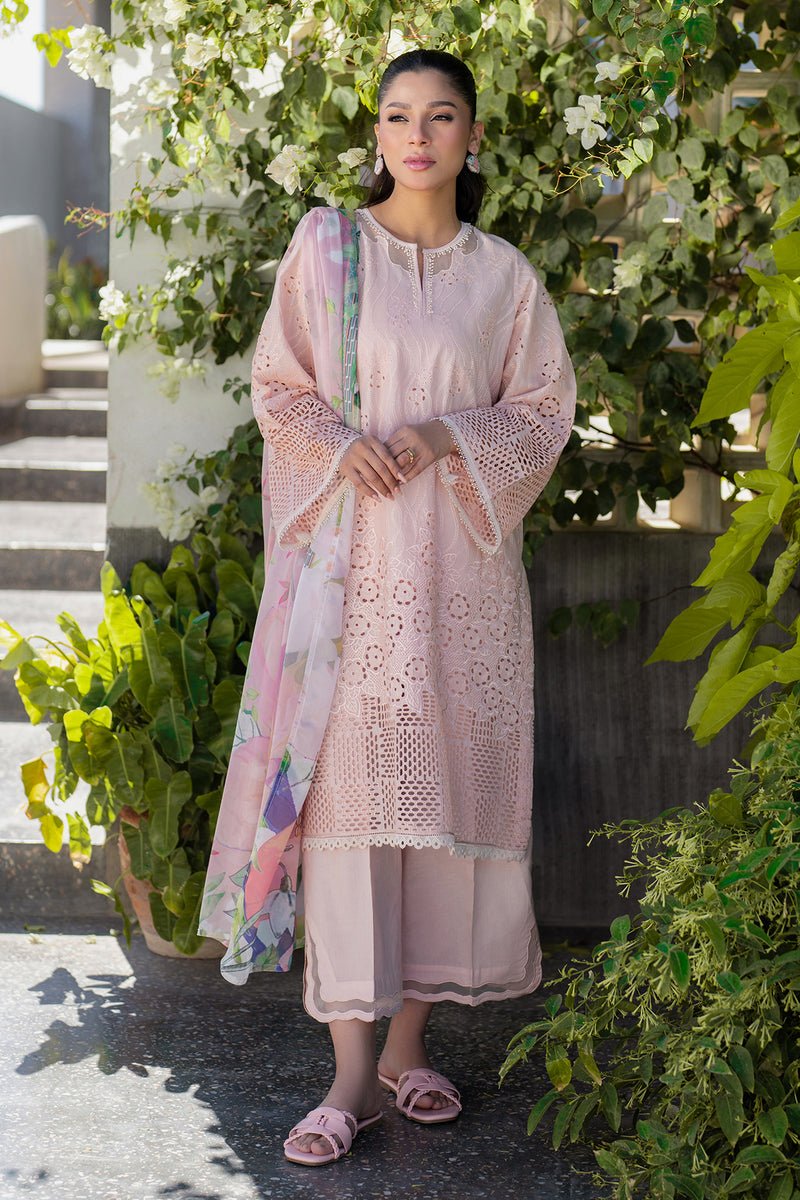 Baroque | Luxury Pret 25 | UF-4089-Brand:Baroque-Type:Ladies Clothes-Pink-Lawn-House of Maryam- Buy in UK, USA