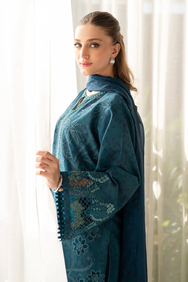 Baroque | Luxury Pret 25 | UF-4097-Brand:Baroque-Type:Ladies Clothes-Zinc-Lawn-House of Maryam- Buy in UK, USA
