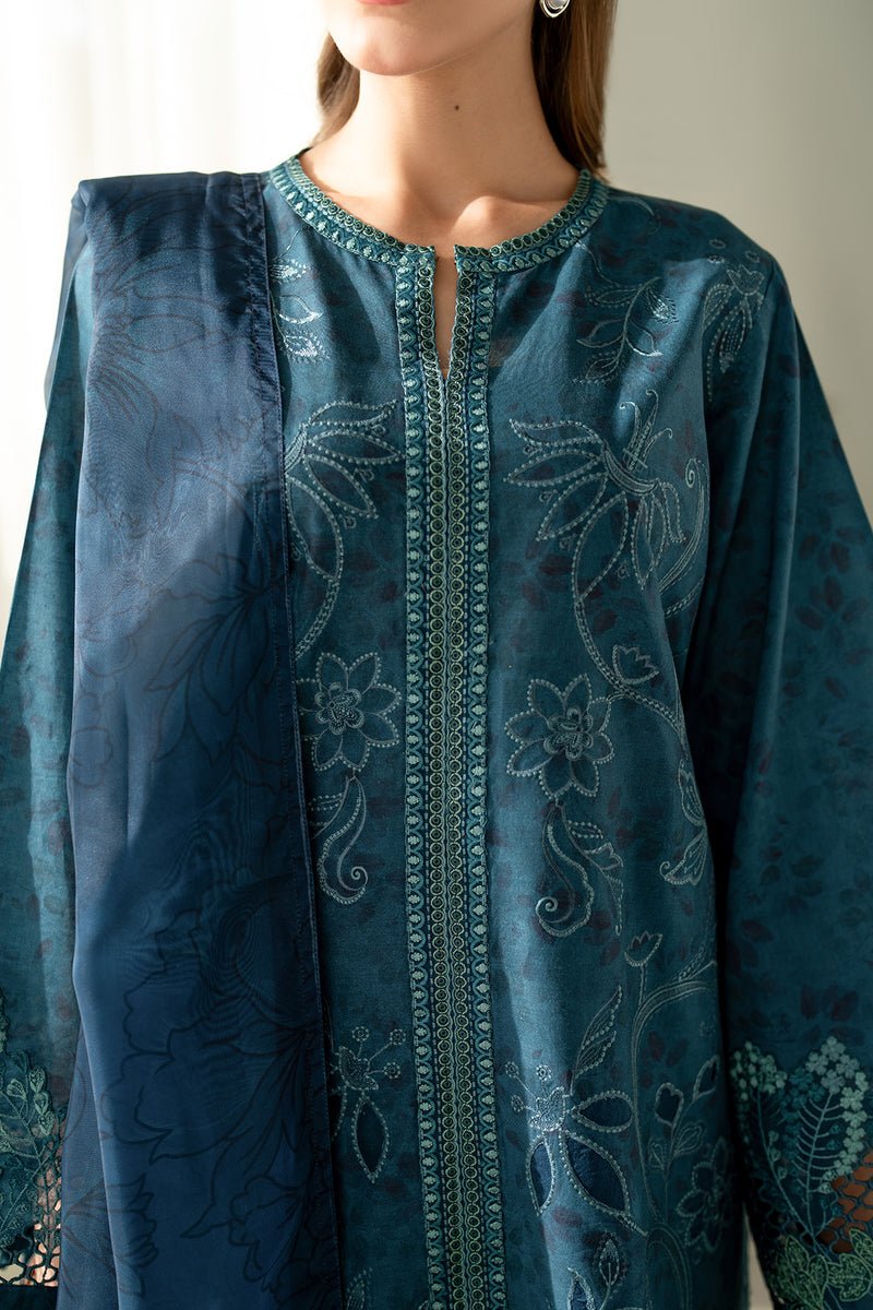 Baroque | Luxury Pret 25 | UF-4097-Brand:Baroque-Type:Ladies Clothes-Zinc-Lawn-House of Maryam- Buy in UK, USA