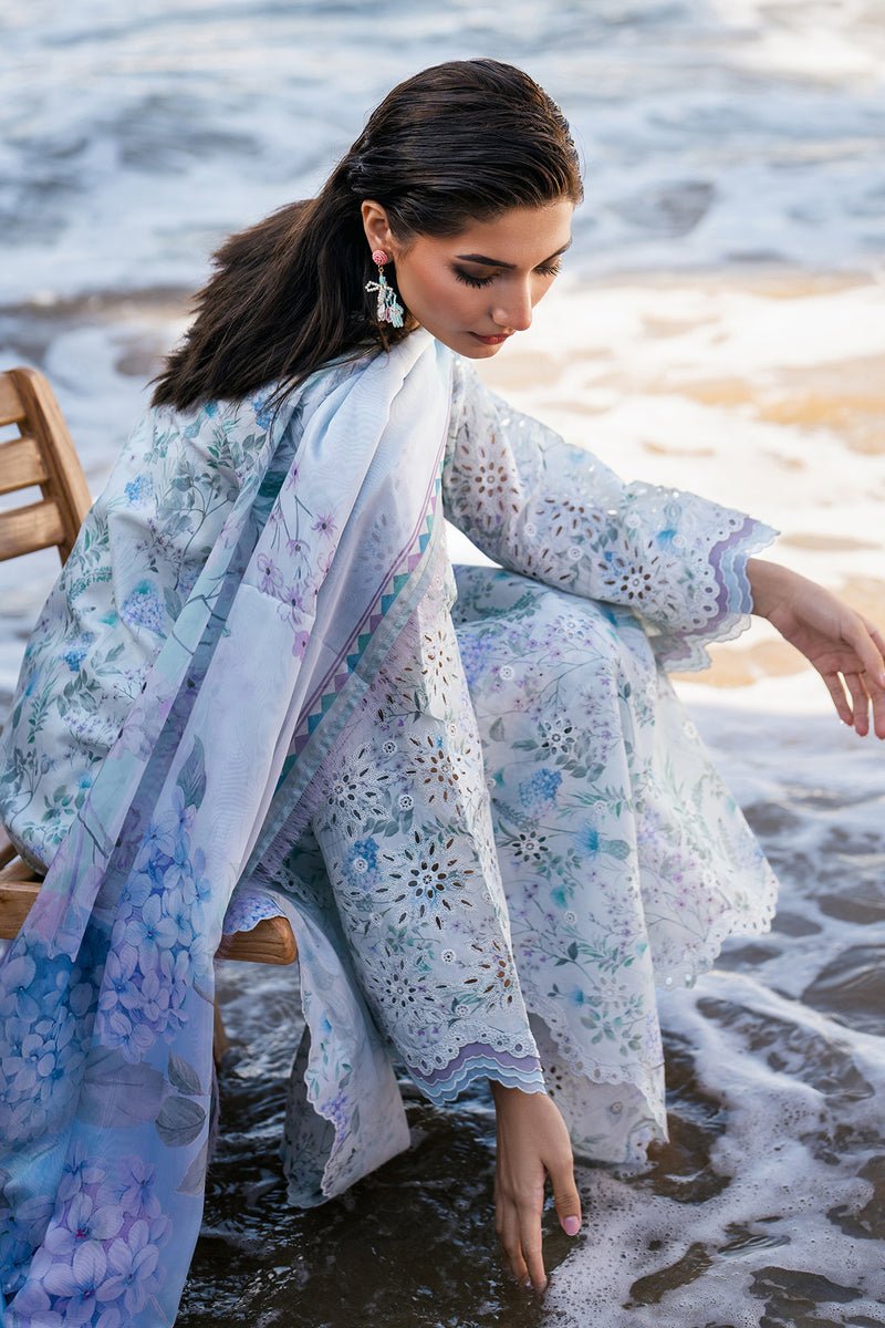 Baroque | Luxury Pret 25 | UF-4106-Brand:Baroque-Type:Ladies Clothes-Off White-Lawn-House of Maryam- Buy in UK, USA