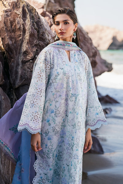 Baroque | Luxury Pret 25 | UF-4106-Brand:Baroque-Type:Ladies Clothes-Off White-Lawn-House of Maryam- Buy in UK, USA