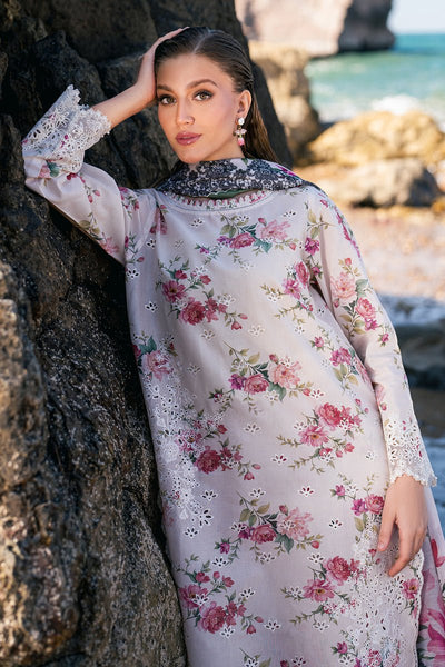 Baroque | Luxury Pret 25 | UF-4107-Brand:Baroque-Type:Ladies Clothes-Lilac-Lawn-House of Maryam- Buy in UK, USA