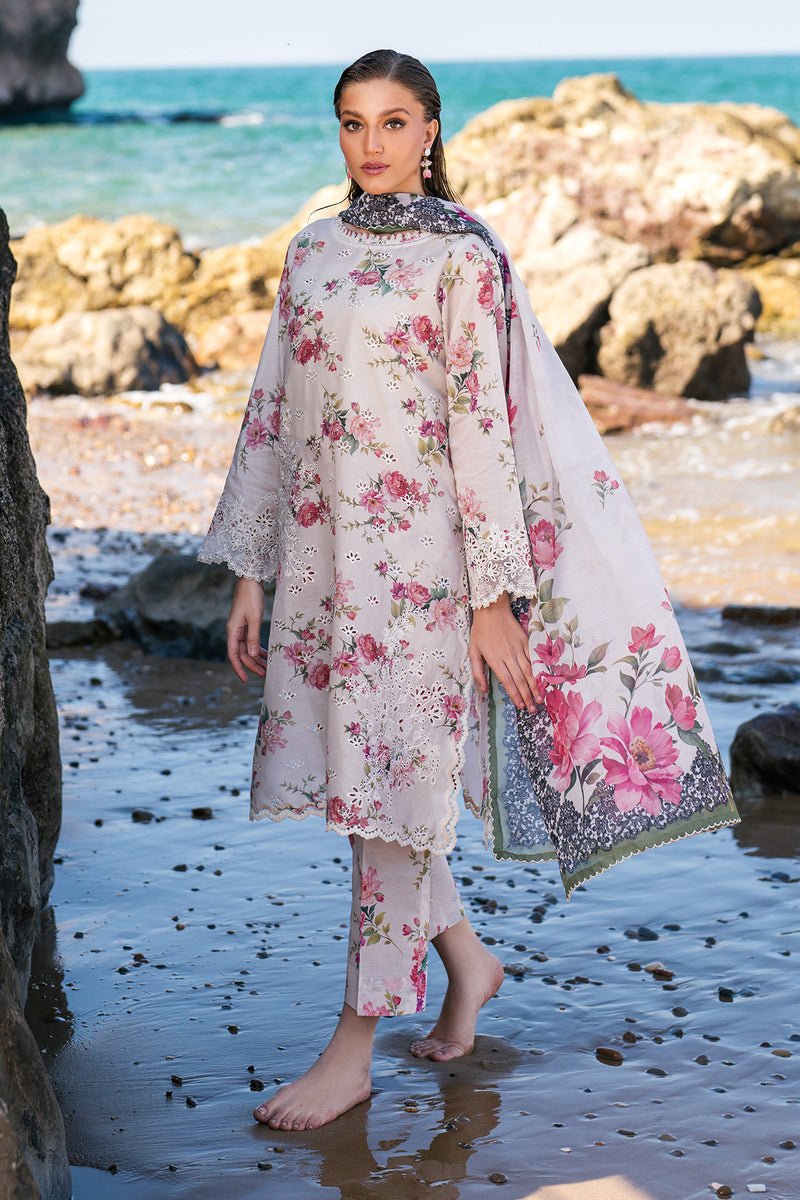 Baroque | Luxury Pret 25 | UF-4107-Brand:Baroque-Type:Ladies Clothes-Lilac-Lawn-House of Maryam- Buy in UK, USA