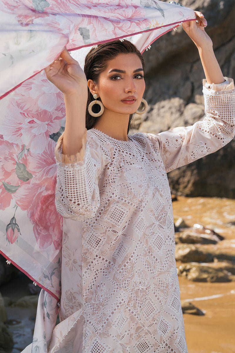Baroque | Luxury Pret 25 | UF-4116-Brand:Baroque-Type:Ladies Clothes-Lilac-Lawn-House of Maryam- Buy in UK, USA