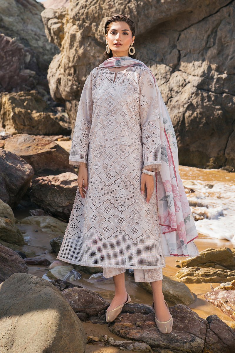 Baroque | Luxury Pret 25 | UF-4116-Brand:Baroque-Type:Ladies Clothes-Lilac-Lawn-House of Maryam- Buy in UK, USA