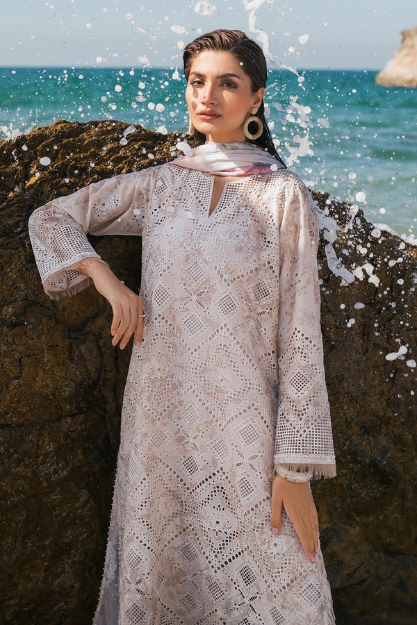 Baroque | Luxury Pret 25 | UF-4116-Brand:Baroque-Type:Ladies Clothes-Lilac-Lawn-House of Maryam- Buy in UK, USA