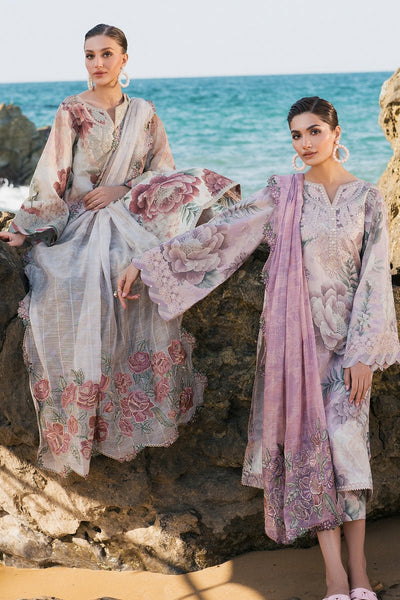 Baroque | Luxury Pret 25 | UF-4123-Brand:Baroque-Type:Ladies Clothes-Off White-Lawn-House of Maryam- Buy in UK, USA