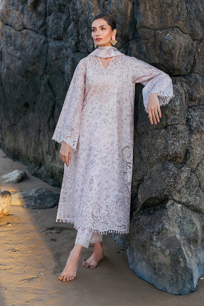 Baroque | Luxury Pret 25 | UF-4130-Brand:Baroque-Type:Ladies Clothes-Lilac-Lawn-House of Maryam- Buy in UK, USA