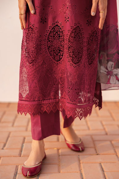 Baroque | Luxury Pret 25 | UF-4144-Brand:Baroque-Type:Ladies Clothes-Maroon-Lawn-House of Maryam- Buy in UK, USA