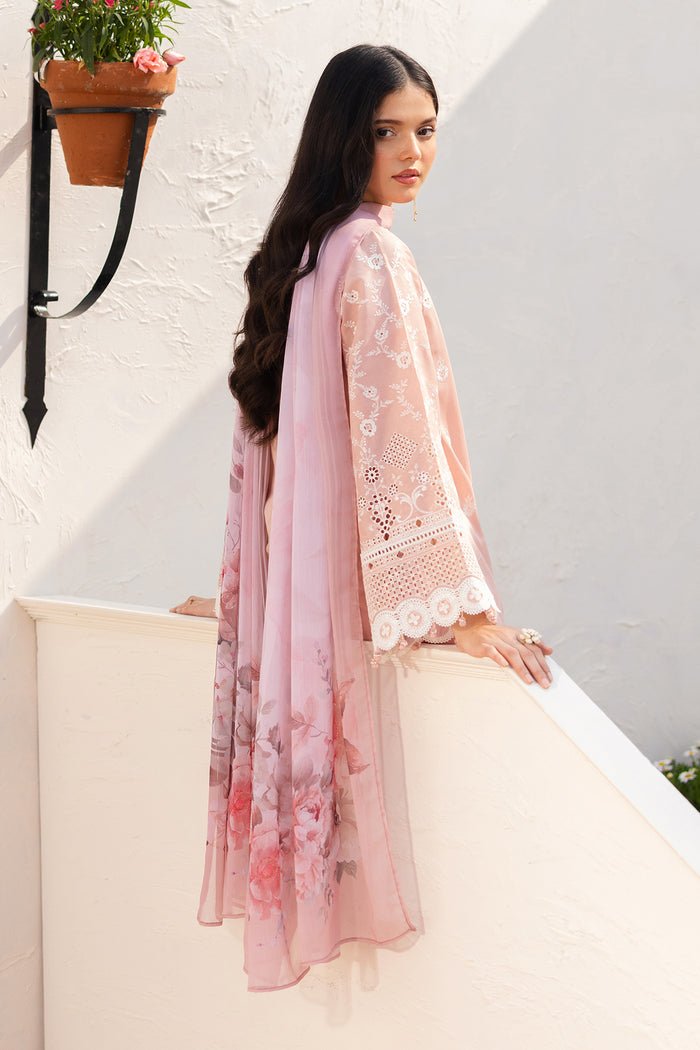 Baroque | Luxury Pret 25 | UF-4145-Brand:Baroque-Type:Ladies Clothes-Pink-Lawn-House of Maryam- Buy in UK, USA