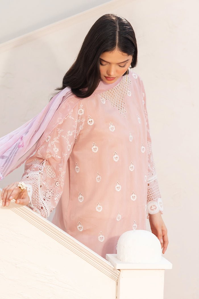 Baroque | Luxury Pret 25 | UF-4145-Brand:Baroque-Type:Ladies Clothes-Pink-Lawn-House of Maryam- Buy in UK, USA