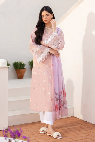 Baroque | Luxury Pret 25 | UF-4145-Brand:Baroque-Type:Ladies Clothes-Pink-Lawn-House of Maryam- Buy in UK, USA