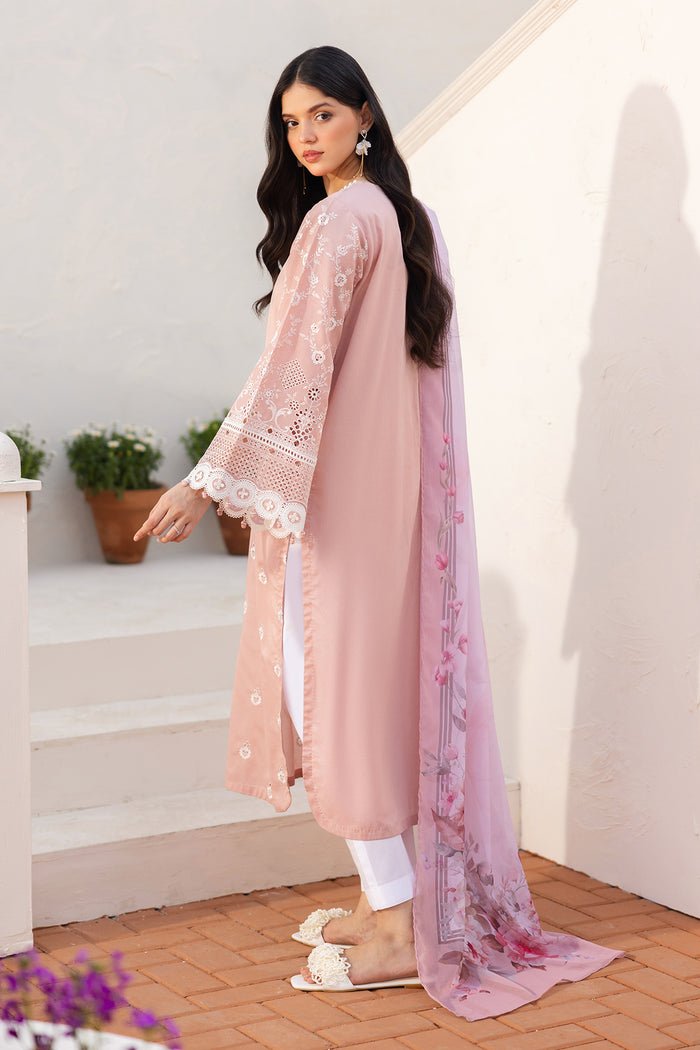 Baroque | Luxury Pret 25 | UF-4145-Brand:Baroque-Type:Ladies Clothes-Pink-Lawn-House of Maryam- Buy in UK, USA